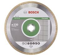 Bosch Disco di Diamante Separazione Standard per Ceramica,230 x 25,40 x 1,6 X 7