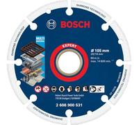 Bosch Professional 1x Expert Diamond Metal Wheel (per Ghisa, Ø 105 mm, accessorio Smerigliatrice angolare piccola, Taglierina per marmo)