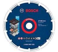 Bosch Professional 1x Expert Diamond Metal Wheel (per Ghisa, Ø 180 mm, accessorio Smerigliatrice angolare grande)