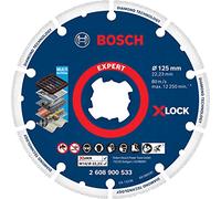Bosch Professional 1x Expert Diamond Metal Wheel X-LOCK (per Ghisa, Ø 125 mm, accessorio Smerigliatrice angolare piccola)