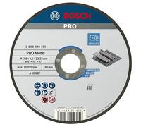 Bosch Professional 1x mola da sbavo Standard for Metal (per metallo, Ø 150 x 2.3 x 22,23 mm, dritta, accessori per smerigliatrice angolare)