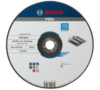 Bosch Professional 1x mola da sbavo Standard for Metal (per metallo, Ø 230 x 2.5 x 22,23 mm, centro depresso, accessori per smerigliatrice angolare)