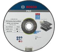 Bosch Disco da taglio Standard for Inox a manovella WA 36 R BF, 230mm, 22,23mm, 1,9mm Quantità:25