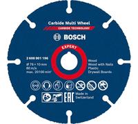 Bosch 2 608 901 196 fornitura per utensili rotanti per molatura/levigatura Plastica, Legno Disco da taglio
