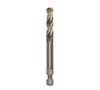 Bosch Professional 1x Punta di Centraggio Plus HSS-Co (bussola esagonale da 7/16“, 7.15 x 85 mm, Accessorio per Sega a Tazza)