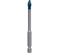 Bosch Professional 1x Punte Expert HEX-9 HardCeramic per Tegole, Piastrelle, Ø 6.00 mm, Accessorio Trapano a Percussione