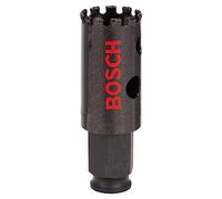 Bosch Professional 1x Sega a Tazza Diamantata 'Diamond for Hard Ceramics' (per piastrelle più dure, Ø 25 mm, Accessori Trapani a Percussione)
