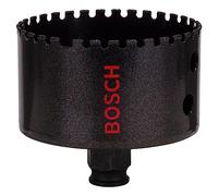 Bosch Professional 1x Sega a Tazza Diamantata 'Diamond for Hard Ceramics' (per piastrelle più dure, Ø 76 mm, Accessori Trapani a Percussione)