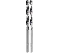 Bosch Professional 2 x Punta per metallo HSS (Metallo e Legno, Ø 4 mm, 75 mm, Accessorio Trapano) (Confezione da 2)