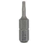 Bosch Professional 2607001601 - Punta per cacciavite T8 Extradura C, grigio, 25 mm: 3 uds