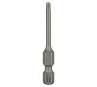 Bosch Professional 2607001632 - Punta per cacciavite T10 Extra-duro E, grigio, 49 mm, 1 pz
