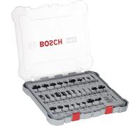 Bosch Professional 2607017476 30tlg. Set di frese (per legno, per frese verticali con gambo da 1/4"