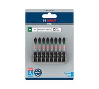 Bosch Professional 2608522331 - Punta de atornillar Impact PZ2x8: 50mm: Insert 8 uds, Nero