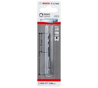 Bosch Professional 2608577048 Punta HSS Impact Control per Metallo, Accessorio per Foratrice a Percussione, 3 x 33 x 72 mm
