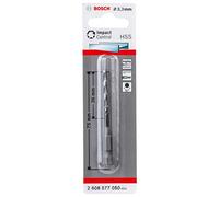 Bosch Professional 2608577050 Punta HSS Impact Control per Metallo, Accessorio per Foratrice a Percussione, 3.3 x 36 x 75 mm