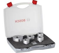 Bosch Professional 2608599037 Set da 5 Pezzi, Punta Diamantata a Secco, per Ceramica, X-Lock, Dry Speed, Ø 20/25/35/51/68 mm