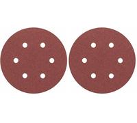 Bosch Professional 2608605720 - Disco abrasivo per levigatrice eccentrica, Ø 150 mm, 6 fori, grana 120, 5 pezzi (Confezione da 2)