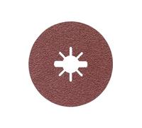 Bosch Professional 2608619166 Disco Abrasivo in Fibra, per Metallo, X-Lock, R444, Ø115 mm, Grana 36, Diametro Ø: 22.23 mm