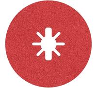 Bosch Professional 2608619185 Disco Abrasivo in Fibra, per Metallo/Inox, X-Lock, R780, Ø125 mm, Grana 60, Diametro Ø: 22.23 mm