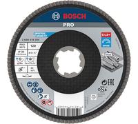 Bosch Disco lamellare X571 Best for Metal, angolato, 125mm, K 120, fibra Quantità:10
