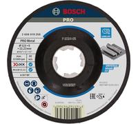 Bosch Professional 2608619258 Mola da Sbavo a Centro Depresso, per Metallo, X-Lock, Ø115 mm, Diametro Ø: 22.23 mm, Spessore: 6 mm