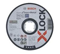 Bosch Professional 2608619264 Mola da Taglio Dritta, per Inox e Metallo, X-Lock, Ø125 mm, Diametro Ø: 22.23 mm, Spessore: 1 mm
