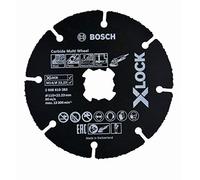 Bosch Professional 2608619283 Mola da Taglio, per Legno e Plastica, X-Lock, Ø115 mm, Diametro Ø: 22.23 mm, Spessore: 1 mm