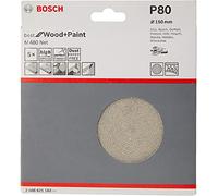 Bosch Professional 2608621149 Foglio Abrasivo M480 Best for Wood and Paint, Legno e Tinta, dimensioni grana P220, Accessorio per Levigatrice Rotoorbitale, Ø 125 mm