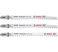 Bosch Professional Accessori 2608900549 Set di lame per seghetto alternativo Expert 'Hardwood 2-side clean' da 2 pezzi T308BF/BFP