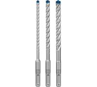 Bosch Professional 3x Set di Punte per Martelli Expert SDS plus-7X per Calcestruzzo Armato, Ø 6-10 mm, Accessorio Martello Perforatore