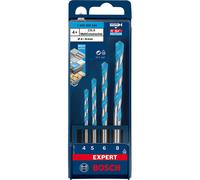 Bosch Professional 4x Set di Punte Expert CYL-9 MultiConstruction per Calcestruz