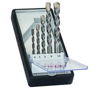 Bosch Betonbohrer-Robust Set di Riga CYL-3, Argento Percussioni, 5-teilig,4 -