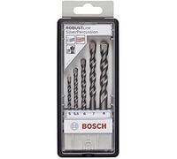 Bosch Betonbohrer-Robust Set di Riga CYL-3, Argento Percussioni, 5-teilig,5 -