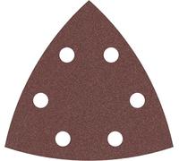 Bosch Professional 5 Pz. Foglio abrasivo F460 Best for Wood and Paint, Grana G180, 93 x 93 mm, Accessori levigatrici a delta