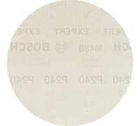 Bosch Professional - 5 reti abrasive Expert M480 (per legno duro, colore su legno, Ø 225 mm, grana 240, accessori per levigatrice per cartongesso)