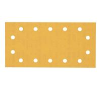 Bosch Professional 50x Carte abrasive Expert C470 con 14 fori (per Legno duro, Vernice su legno, 115x230 mm, Grana 240, accessorio Levigatrice orbitale)