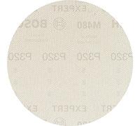 Bosch Professional 5x Abrasivi a Rete Expert M480 per Legno Duro, Vernice su Legno, Ø 150 mm, Grana 320, Accessorio Levigatrice Rotoorbitale