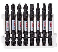 Bosch Doppelklingen Viterbit-Set Impact Control, 8-teilig, Varie, 65 MM