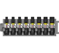 Bosch Professional 8 pz. di Bit di Avvitamento Torx (Impact Control, T Bits, Lunghezza 25mm, Pick and Click, Accessorio Avvitatore a Impulsi)
