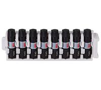 Bosch Professional 8 pz. di Bit di Avvitamento Torx (Impact Control, T40 Bits, Lunghezza 25mm, Pick and Click, Accessorio Avvitatore a Impulsi)