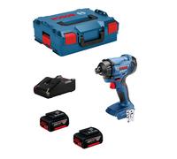 Avvitatore a massa battente BOSCH GDR 18V-160 (2 x 5,0 Ah + GAL18V-40 + L-Boxx 136)