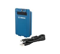 Bosch Professional Batteria agli ioni di litio BA 3,7 V 3,0 Ah XL (meccanismo di bloccaggio sicuro, porta di ricarica USB-C Dual Power Source)