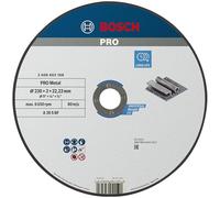 Bosch Professional Bosch - Disco da taglio centro piatto standard for metallo 30 BF 22,23 mm, Grigio, 2608603168