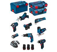 Bosch professional bosch kit 12v bmk8-28ad3 (gsr 12v-15+gtb 12v-11+gdr 12v-105+gws 12v-76+gst 12v-70+gop 12v-28+gsa 12v-14+gli 12v-80+3 x 2,0ah) 0660989123659
