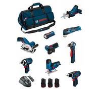 BOSCH Kit BMKB9-28BD3 (GSR12V-15+GDR12V-105+GKS12V-26+GWS12V-76+GST12V-70+GOP12V-28+GSA12V-14+GWB12V-10+GLI12V-80+3x2,0Ah...)