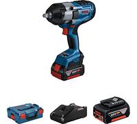 Avvitatore a massa battente BOSCH GDS 18V-1000 (2 x 5,0 Ah + GAL18V-40 + L-Boxx 136)