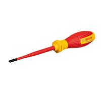 Bosch Professional Cacciavite VDE SL/PZ1x100 (certificato fino a 1.000 V, isolato con elastomero termoplastico (TPE))
