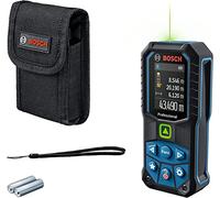Bosch Professional Distanziometro laser GLM 50-23 G (laser verde, sensore di inclinazione, campo misura: fino a 50 m, robusto, IP65, ± 1,5 mm*, 2 batterie AA, tracolla, sacchetto)