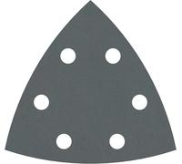 Bosch Professional F355, Foglio abrasivo per smerigliatrici triangolari, 93mm, P600, Confezione da 5 unità