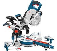 Bosch Professional GCM 8 SJL Troncatrice scorrevole (seghetta-Ø: 216 mm, incl. 1x lama Standard per Multi Material, in cartone) - Amazon Exclusive Set, Blu